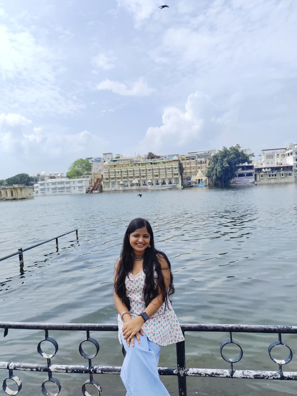 Pankhuri (Floral strap short kurti )